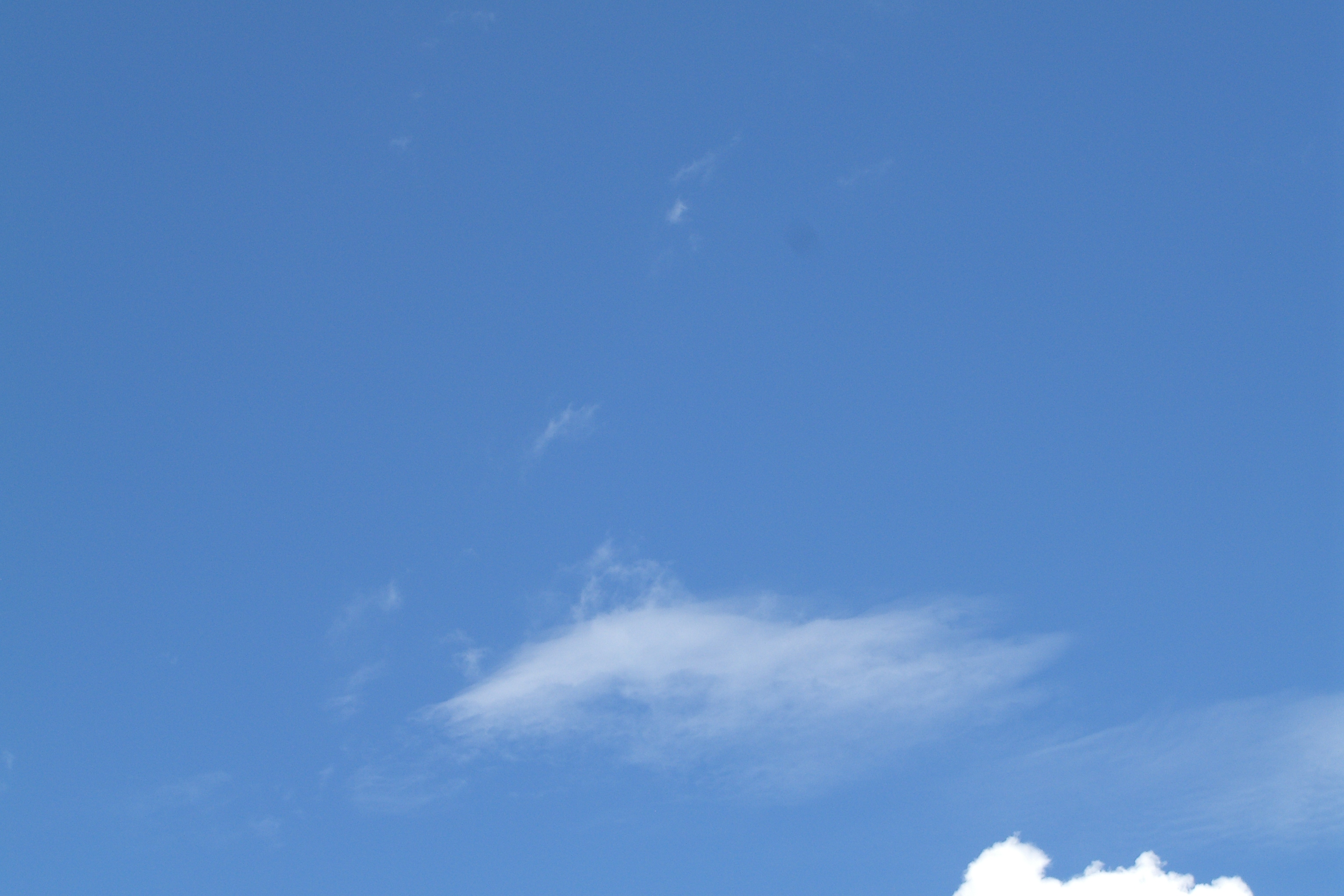 Cloud shaped like a UFO